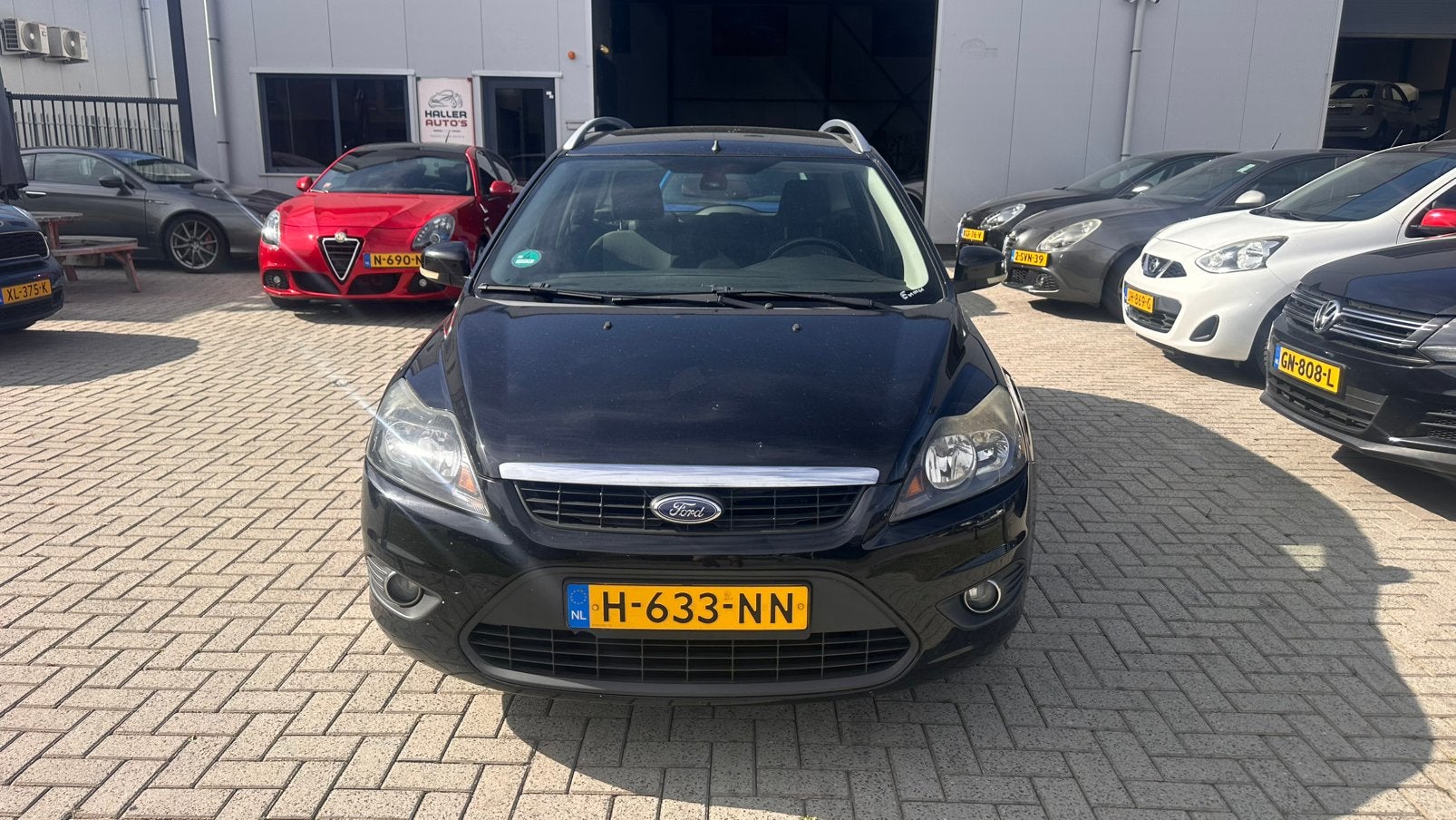 Ford Focus 1.6 16V 100PK 2010 Zwart Airco, 1596 cc, Zwart, 4 cilinders, 635 kg