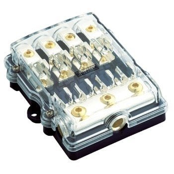 AGU zekering blok 3x 4GA in - 3x 8GA uit, ., Nieuw, Ophalen of Verzenden, .