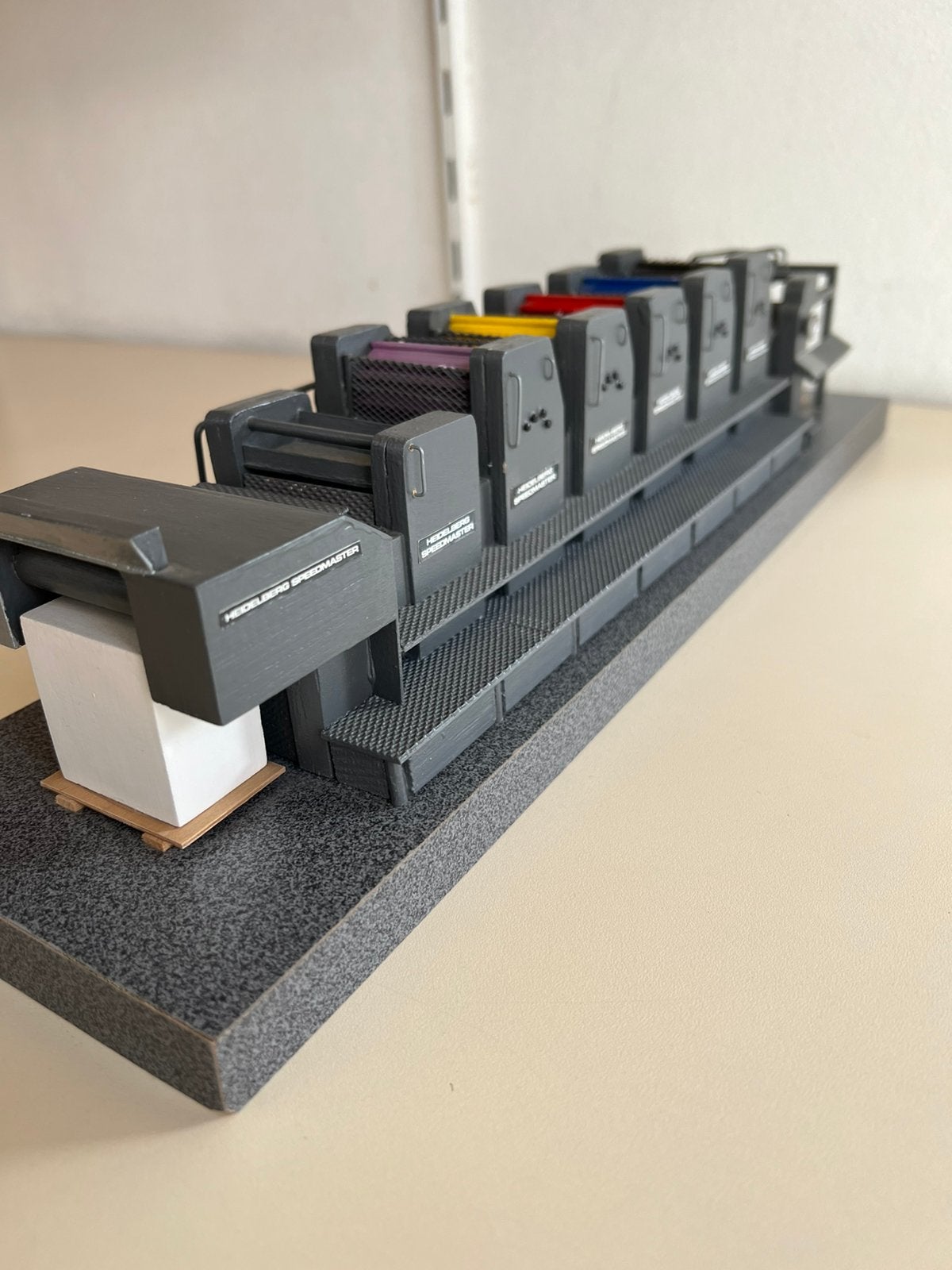 Bestaat 1 ex van Schaalmodel DRUKPERS Heidelberg Speedmaster, Ophalen of Verzenden, Zo goed als nieuw