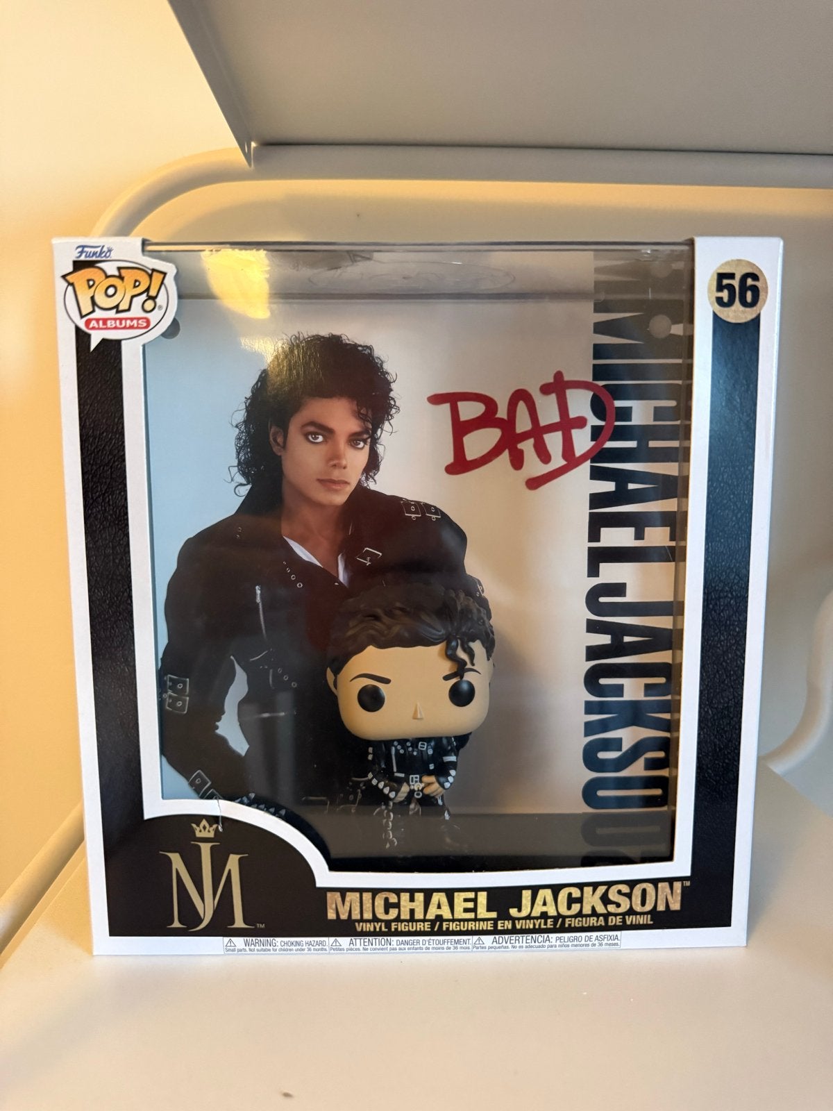 Funko Pop! Albums Michael Jackson Bad #56, Ophalen of Verzenden, Nieuw