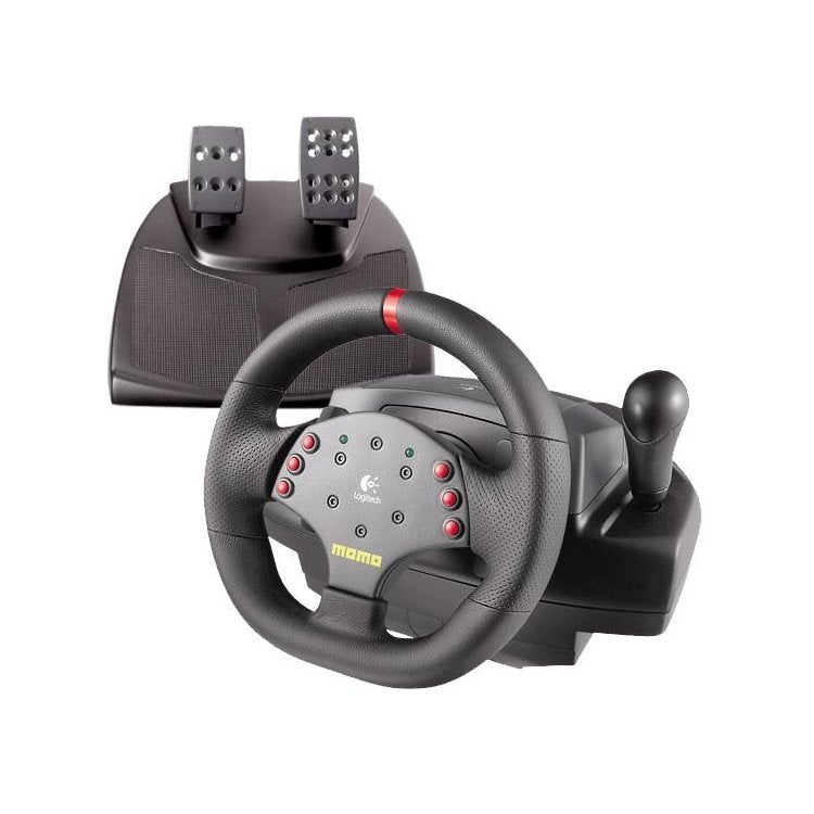 Logitech PC momo stuur, Ophalen of Verzenden, Gebruikt, Logitech