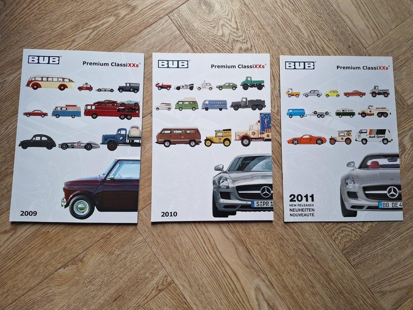 Diverse BUB Premium ClasiXXs catalogi 2009-2011, Ophalen of Verzenden, Nieuw