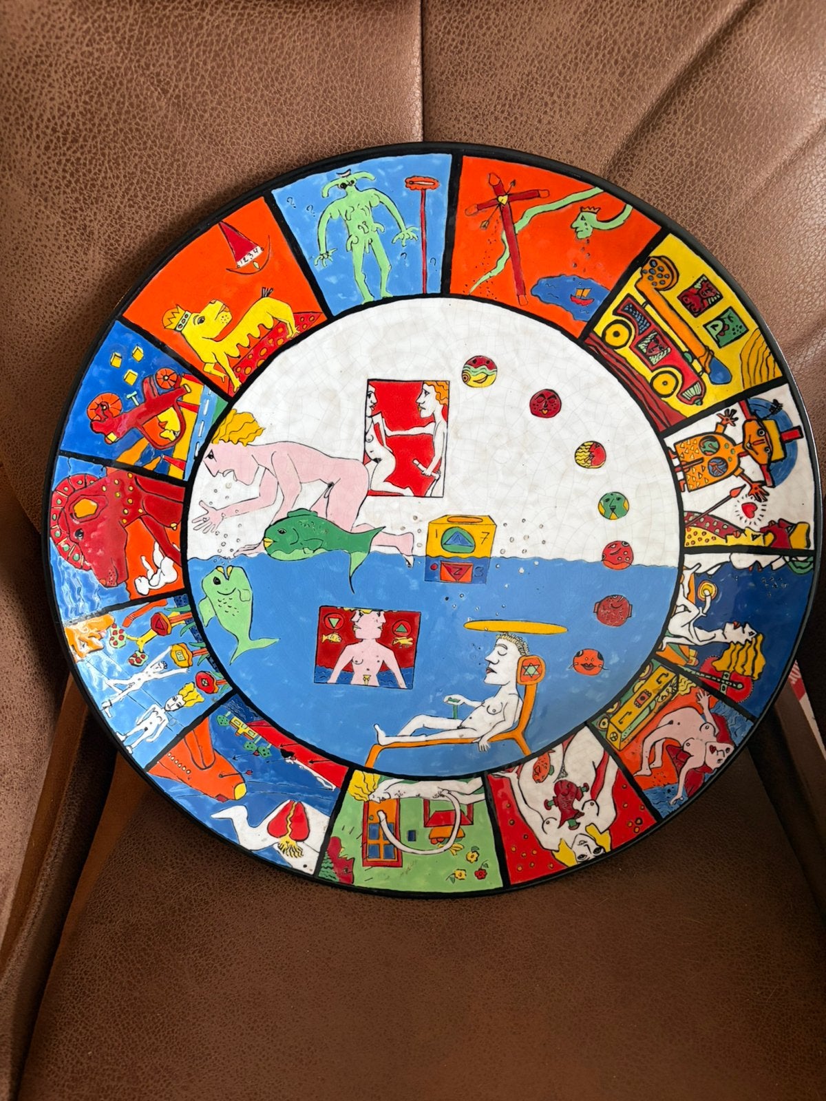 Hans Verschoor - Untitled schaal 45,5 cm diameter, Antiek en Kunst, Ophalen, Gelimiteerde oplage
