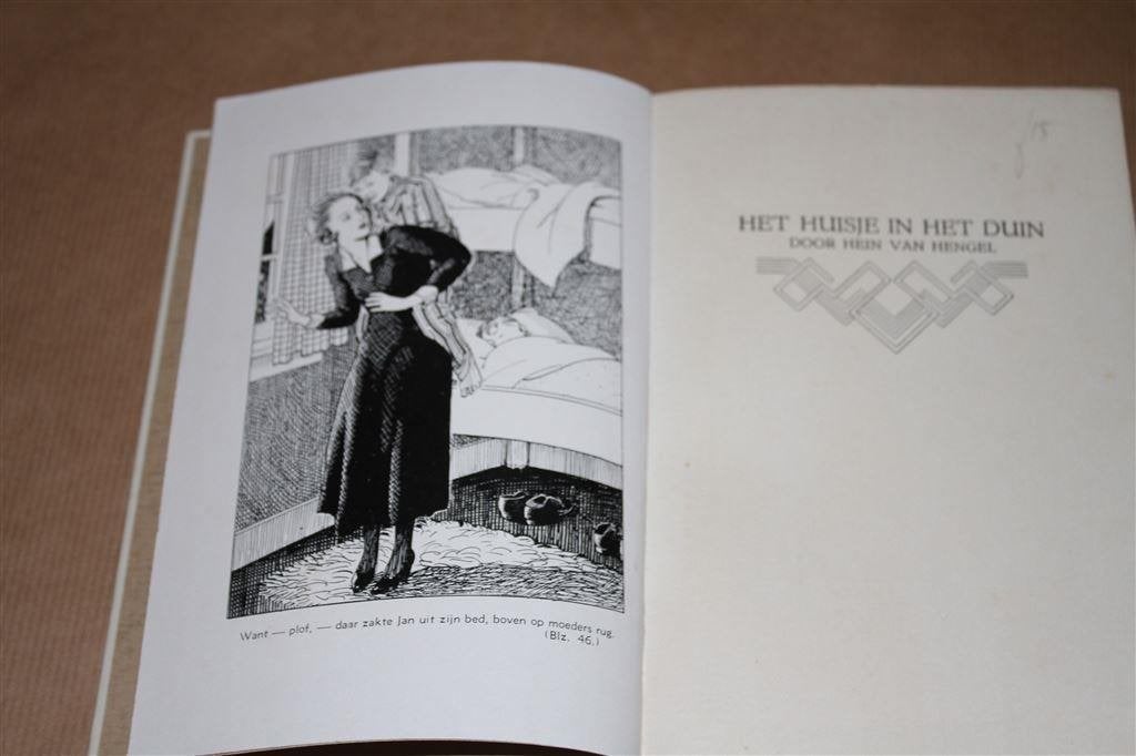Het huisje in het duin. Hein van Hengel. Kluitman 1934., Boeken, Ophalen of Verzenden, Zo goed als nieuw