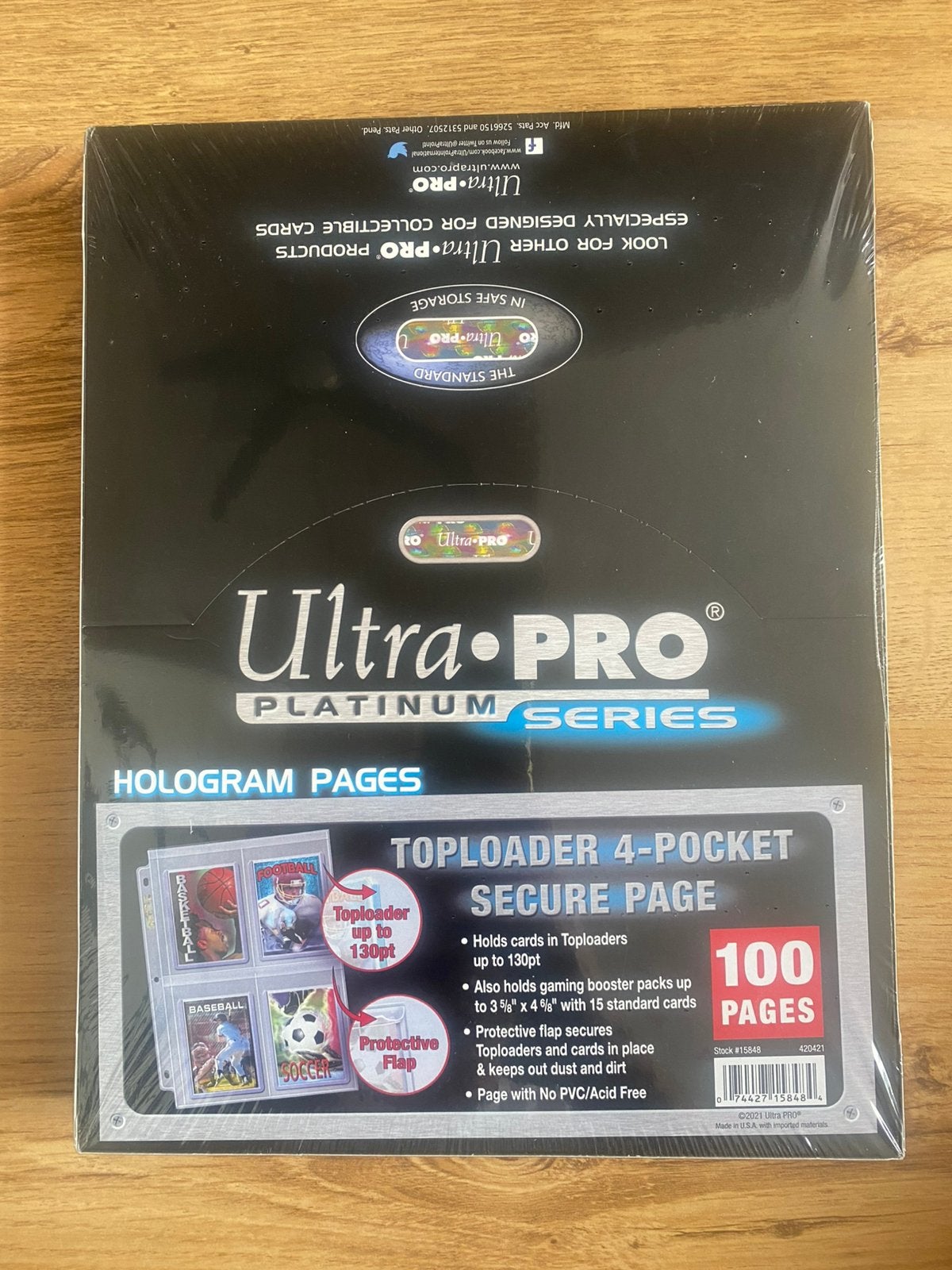 Toploader 4-Pocket Pages // Factory Sealed, Ophalen of Verzenden, Nieuw, Overige typen