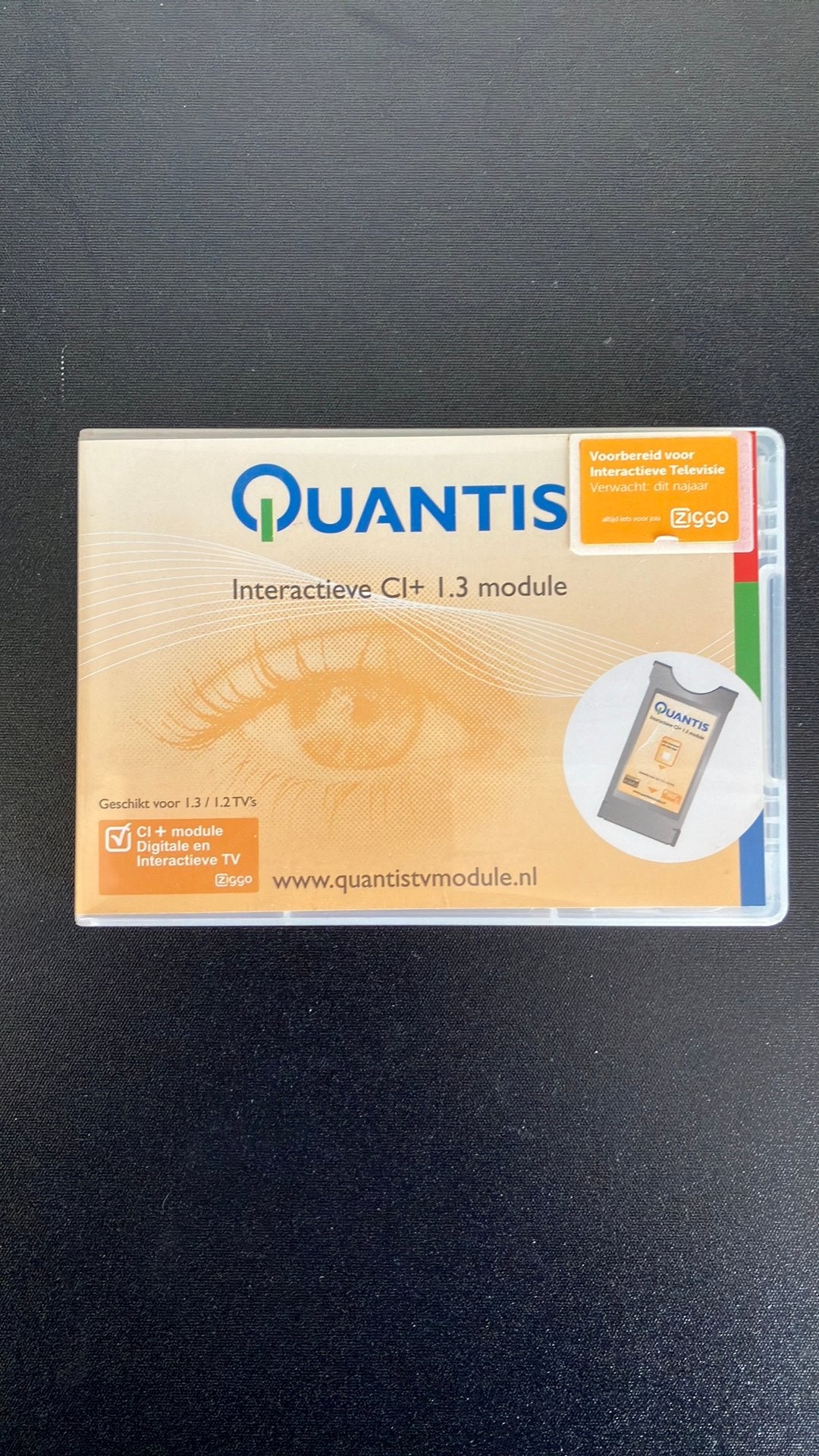 Quantis interactieve CI+ 1.3 module, Ophalen of Verzenden, Zo goed als nieuw, Decoder