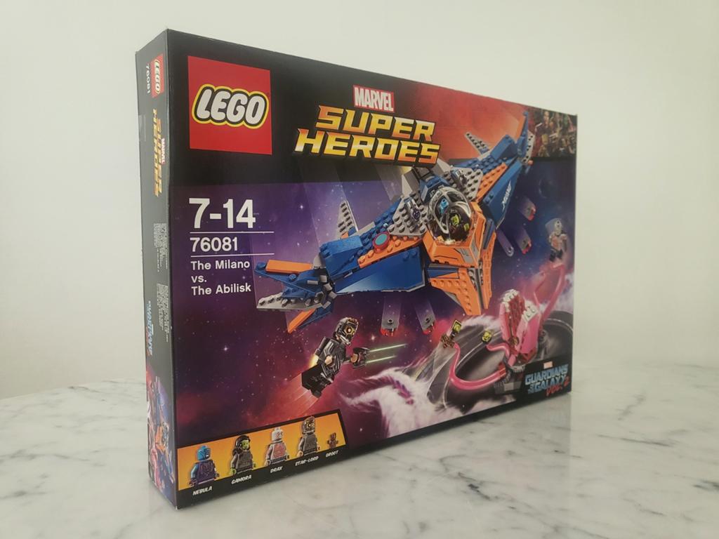 LEGO Marvel Super Heroes 76081 The Milano vs. The Abilisk, Ophalen of Verzenden, Nieuw, Compleet, Lego