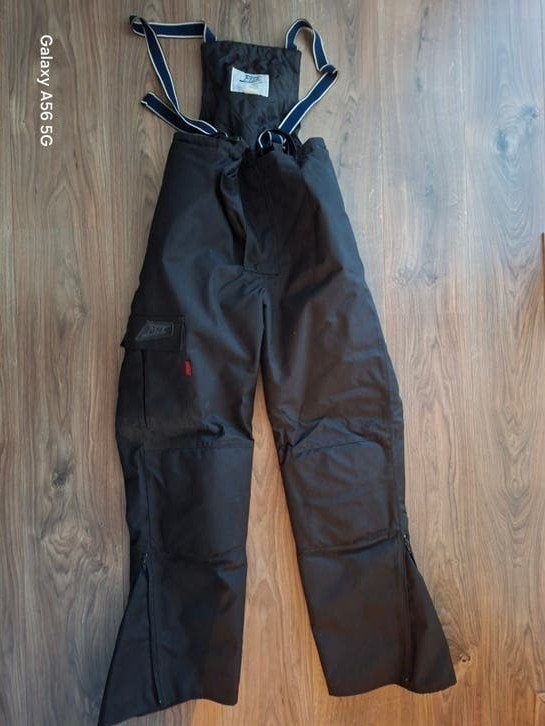 Zwarte MJK motorbroek voor de winter met alle bescherming. M, Motoren, Heren, Ophalen of Verzenden, Broek | textiel, MJK Leathers