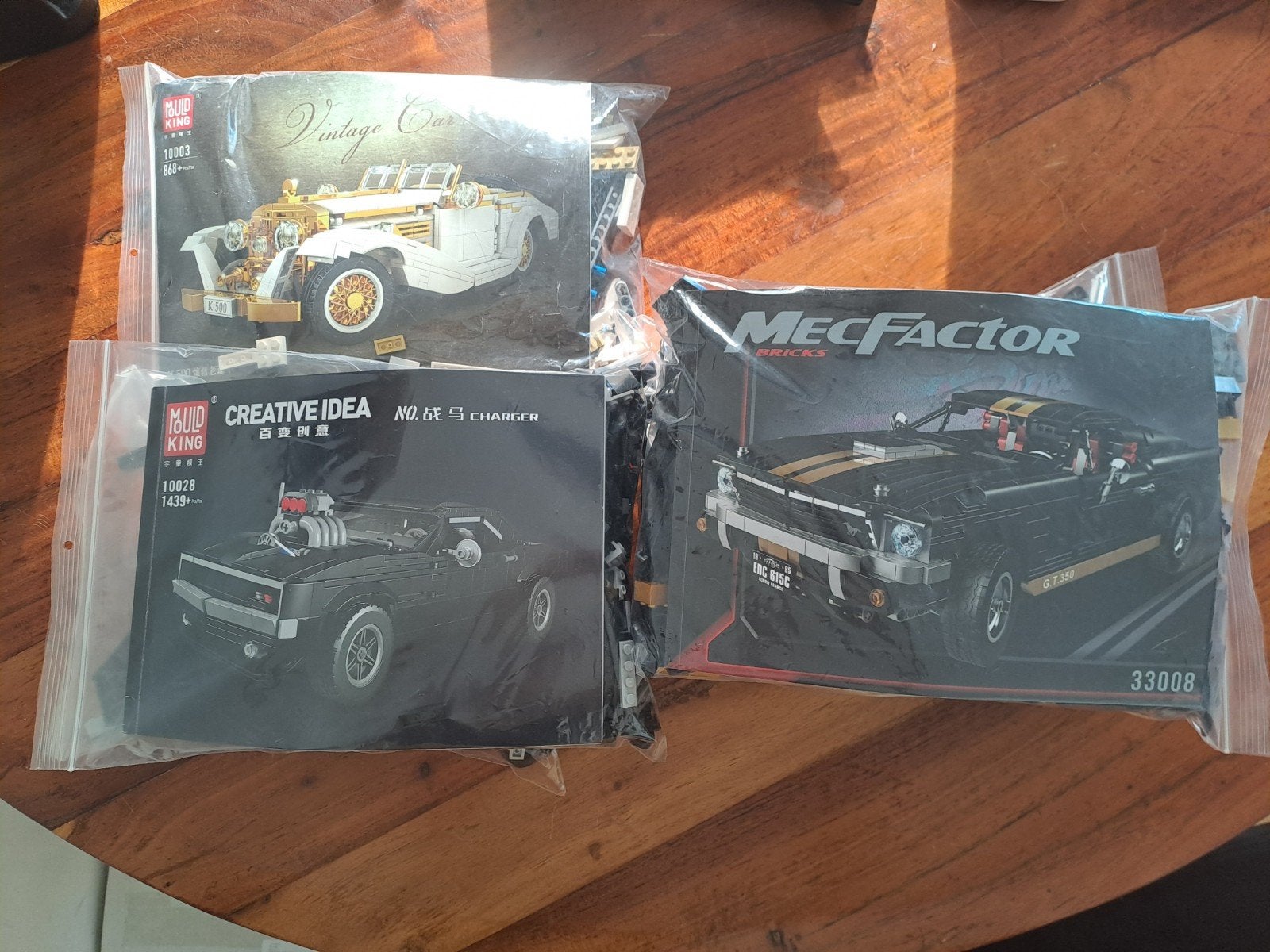 3 Classic Temu Lego Auto Bouwpakketten, Ophalen of Verzenden