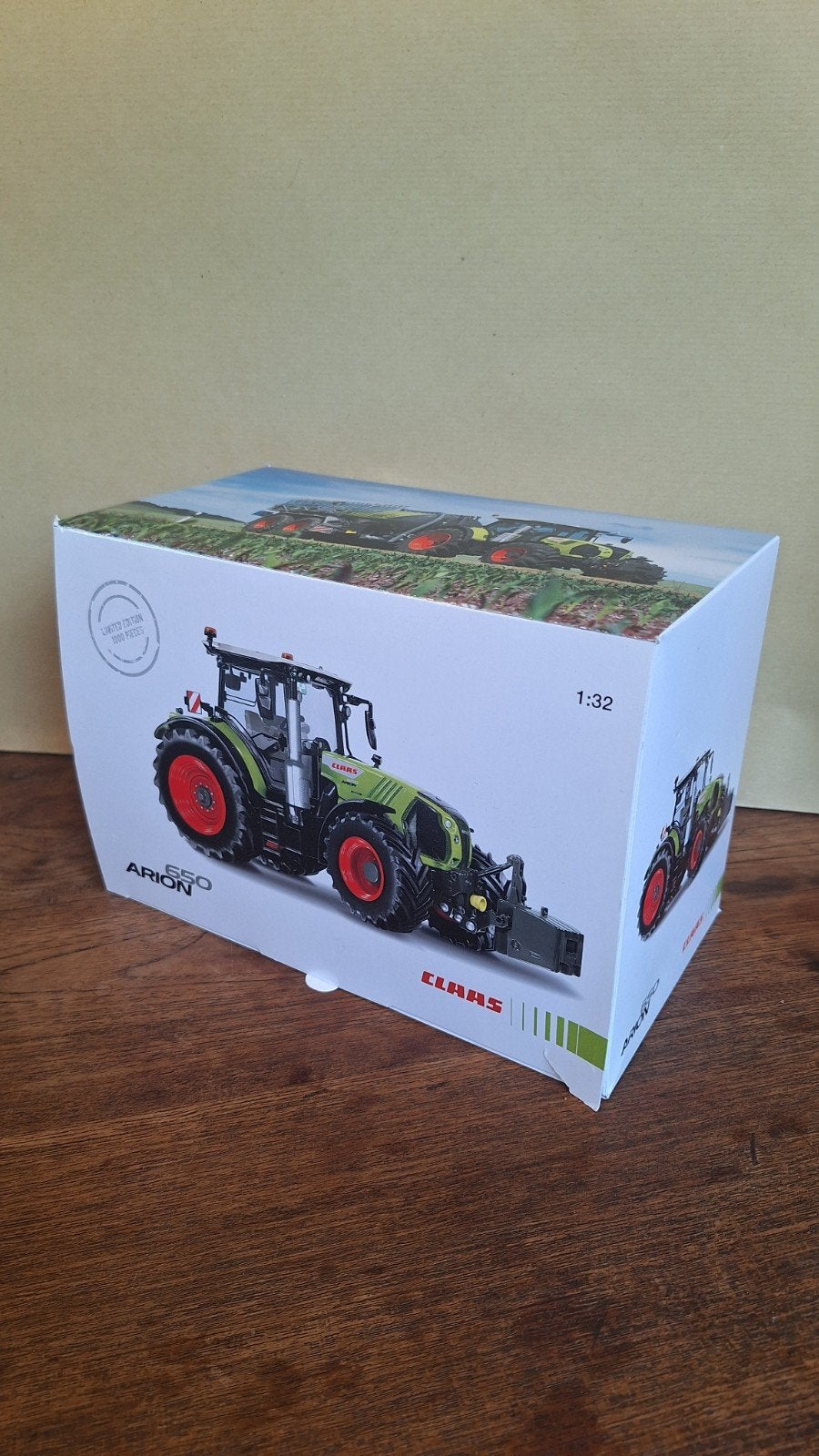 Claas Arion 650 van Wiking. 1:32 Limited Edition 1/1000, Ophalen of Verzenden, Nieuw, Tractor of Landbouw, Overige merken