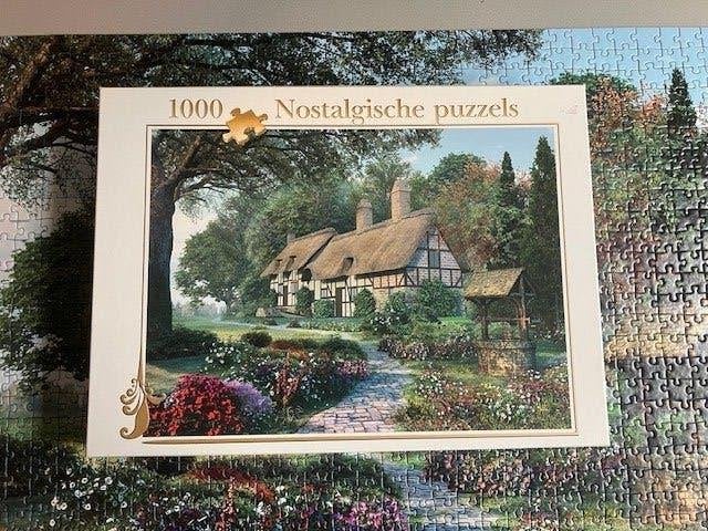 legpuzzel, Ophalen of Verzenden, 500 t/m 1500 stukjes, Gebruikt, Legpuzzel