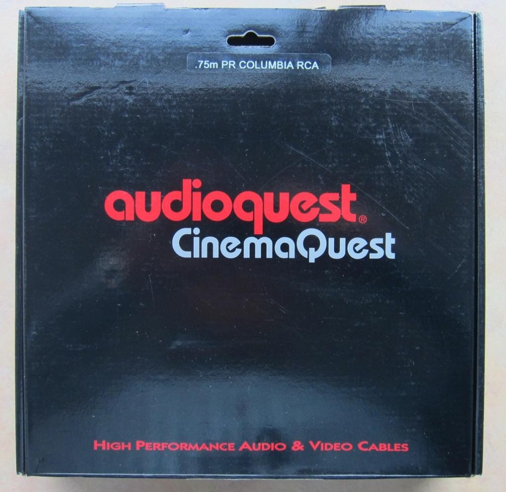 AudioQuest Columbia RCA interlink 2x 75cm., Ophalen, Zo goed als nieuw, Minder dan 2 meter, Interlink-kabel