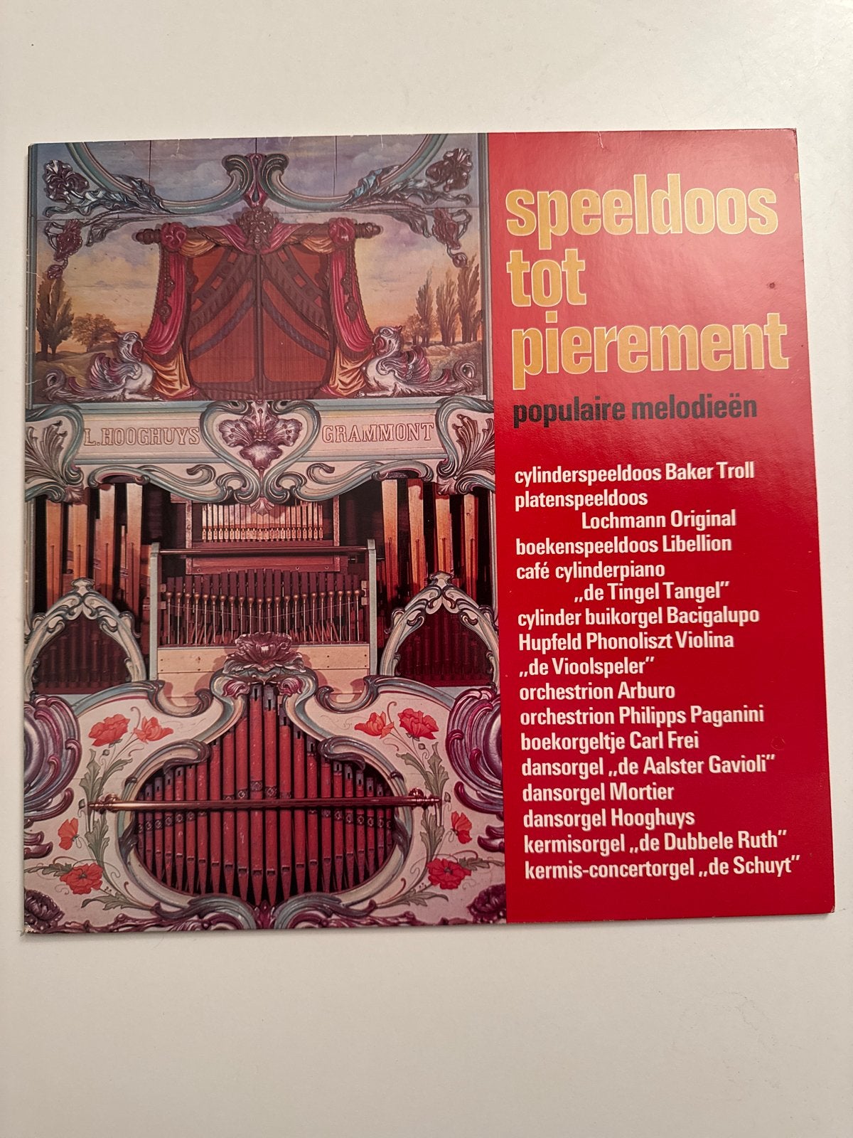 Speeldoos tot Pierement - Populaire Melodieën CD, Ophalen, Zo goed als nieuw, Album, Inclusief boekje