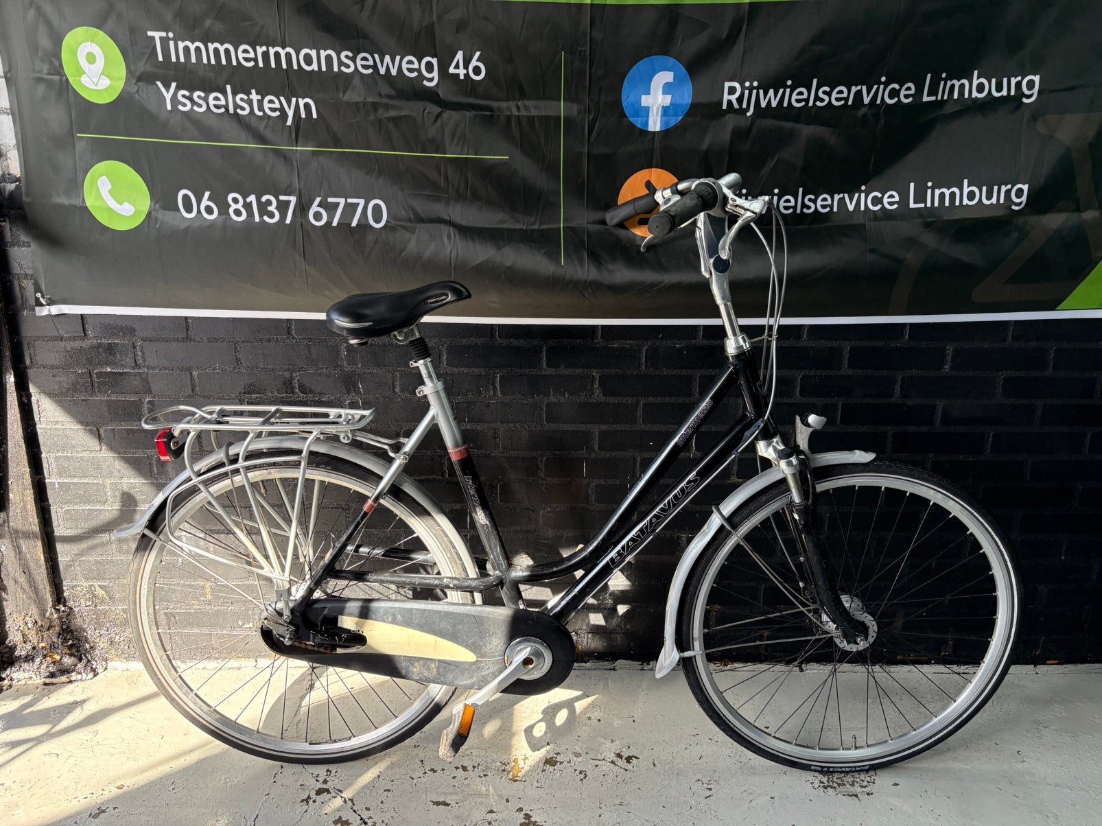 Batavus Damesfiets, Ophalen, Gebruikt