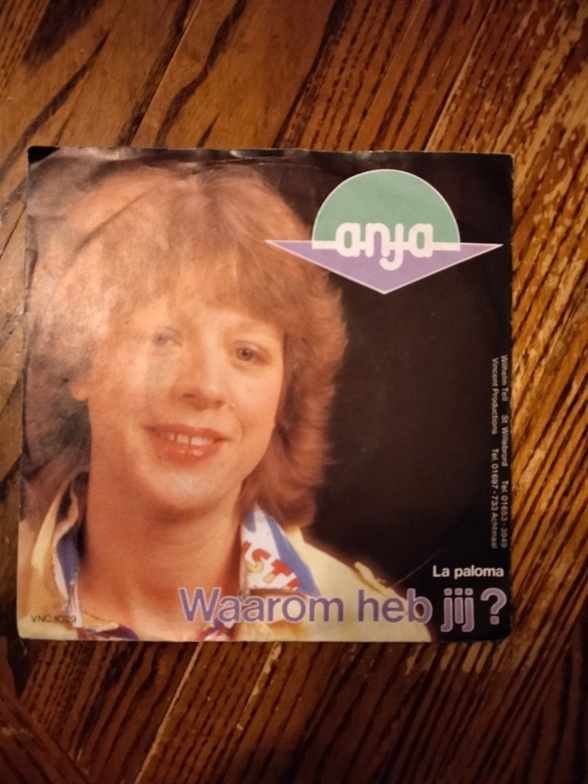 anja, Ophalen of Verzenden, Zo goed als nieuw, Overige formaten, Levenslied of Smartlap