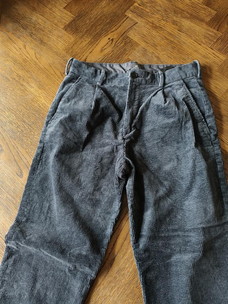 Mooie H&M heren chino broek pantalon maat W29, Ophalen of Verzenden, Gedragen, Grijs