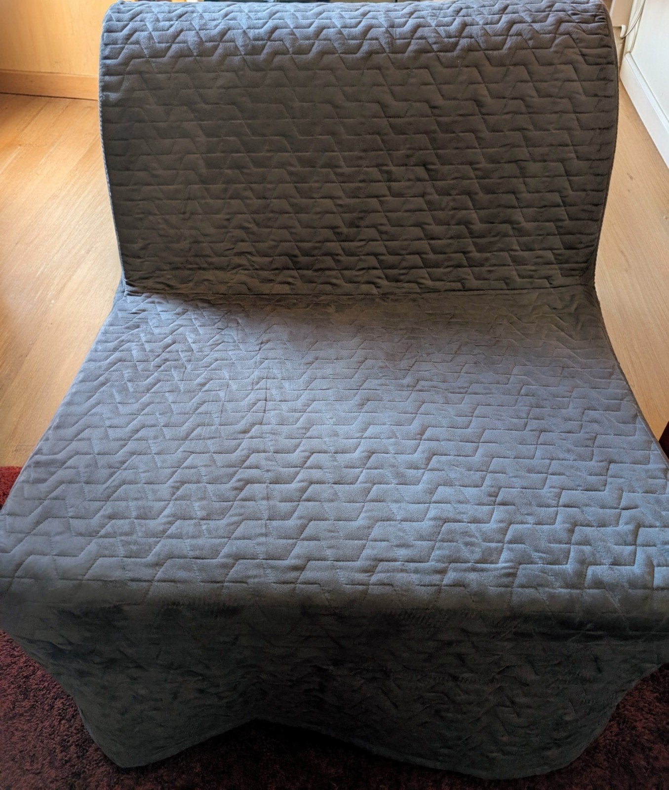 Ikea slaapstoel, zo goed als nieuw, Ophalen, Zo goed als nieuw, Eenpersoons, Grijs