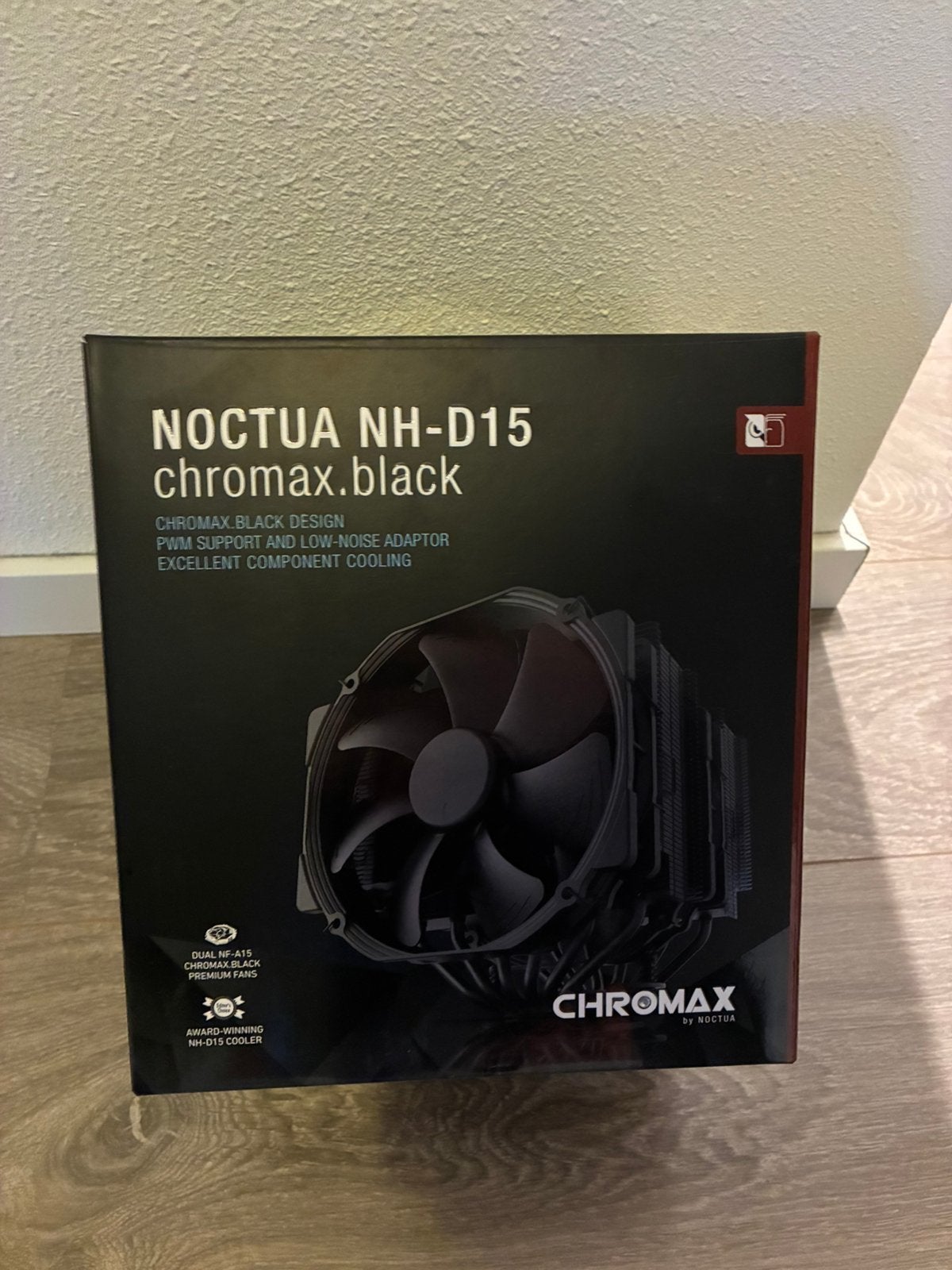 Noctua NH-D15 chromax.black CPU Koeler, Computers en Software, Computerkoelers, Nieuw, Luchtkoeling, Ophalen of Verzenden