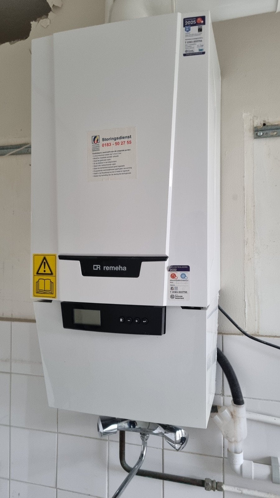 Remeha Tzerra Ace 28C CW4 CV-ketel, Ophalen, 30 tot 80 cm, Cv-ketel of Combi-ketel, Minder dan 60 cm