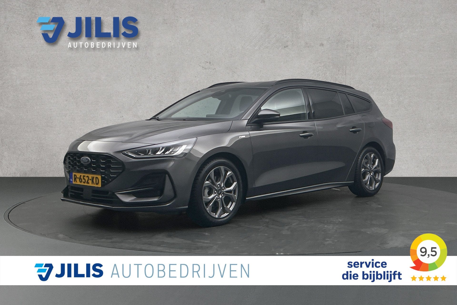 Ford FOCUS Wagon 1.0 EcoBoost Hybrid ST Line X | Stoelverwar, Auto's, Stof, Gebruikt, Euro 6, Origineel Nederlands