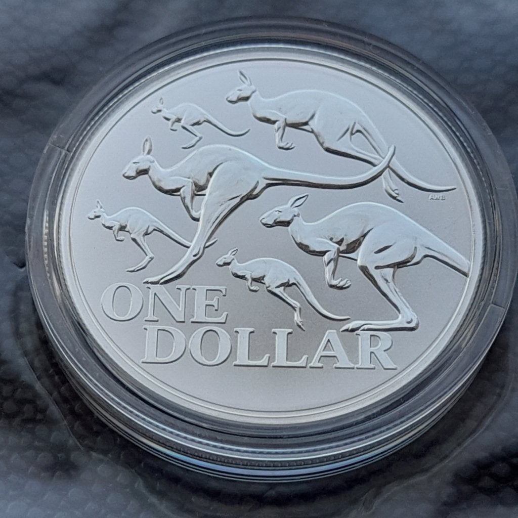 2020 1 oz Australian Silver Red Kangaroo, Ophalen of Verzenden, Zilver