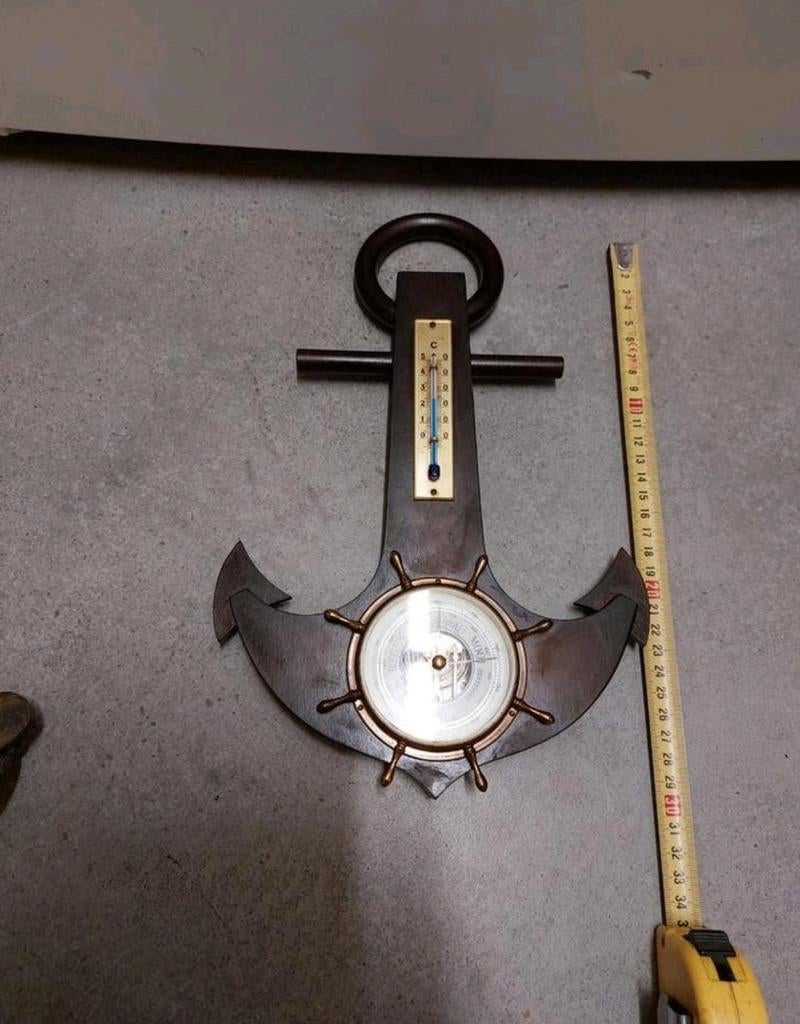 Vintage retro  barigo boot scheeps barometer, Ophalen of Verzenden, Huis en Inrichting