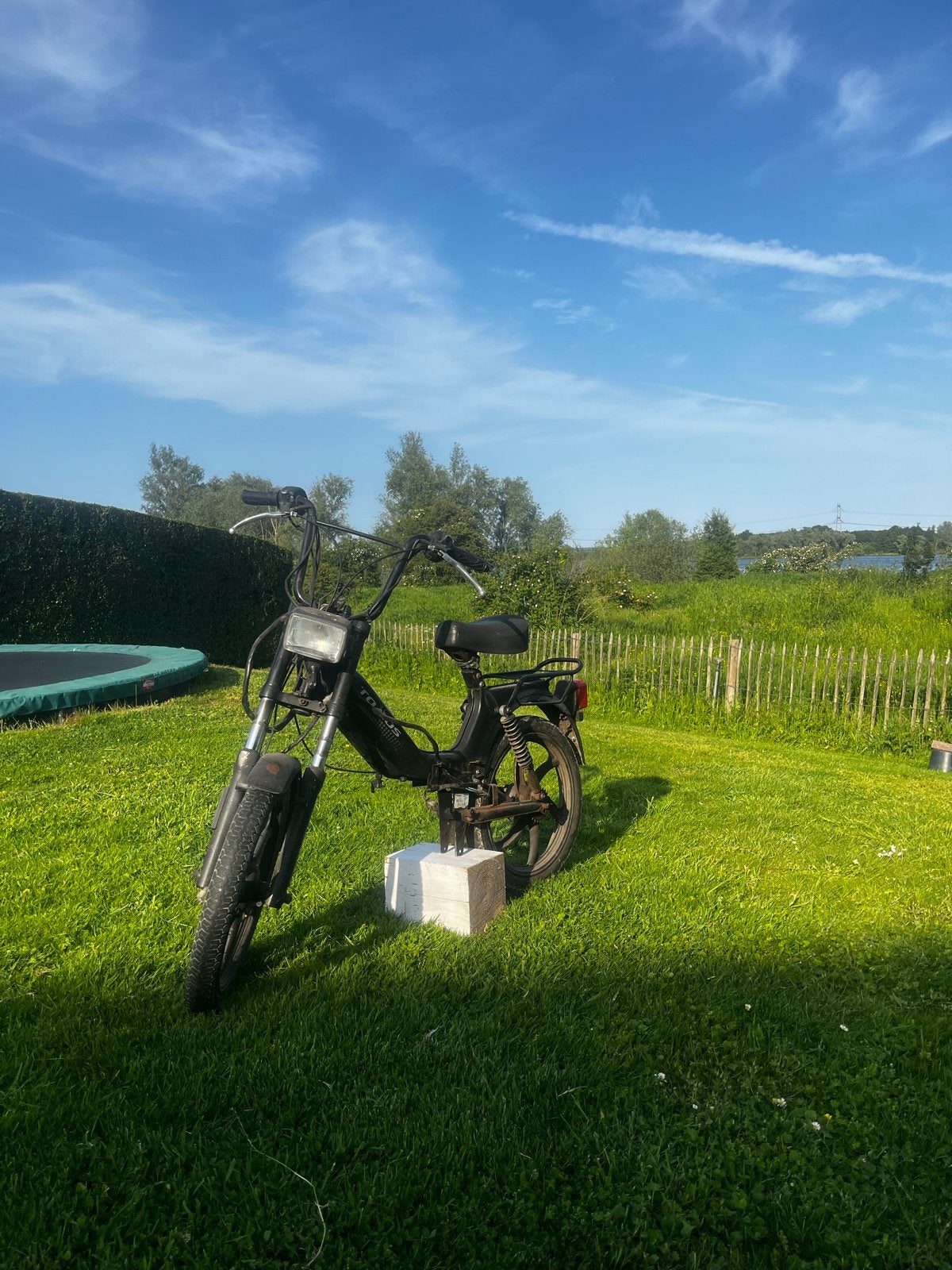 Tomos rolend frame, Ophalen, Gebruikt