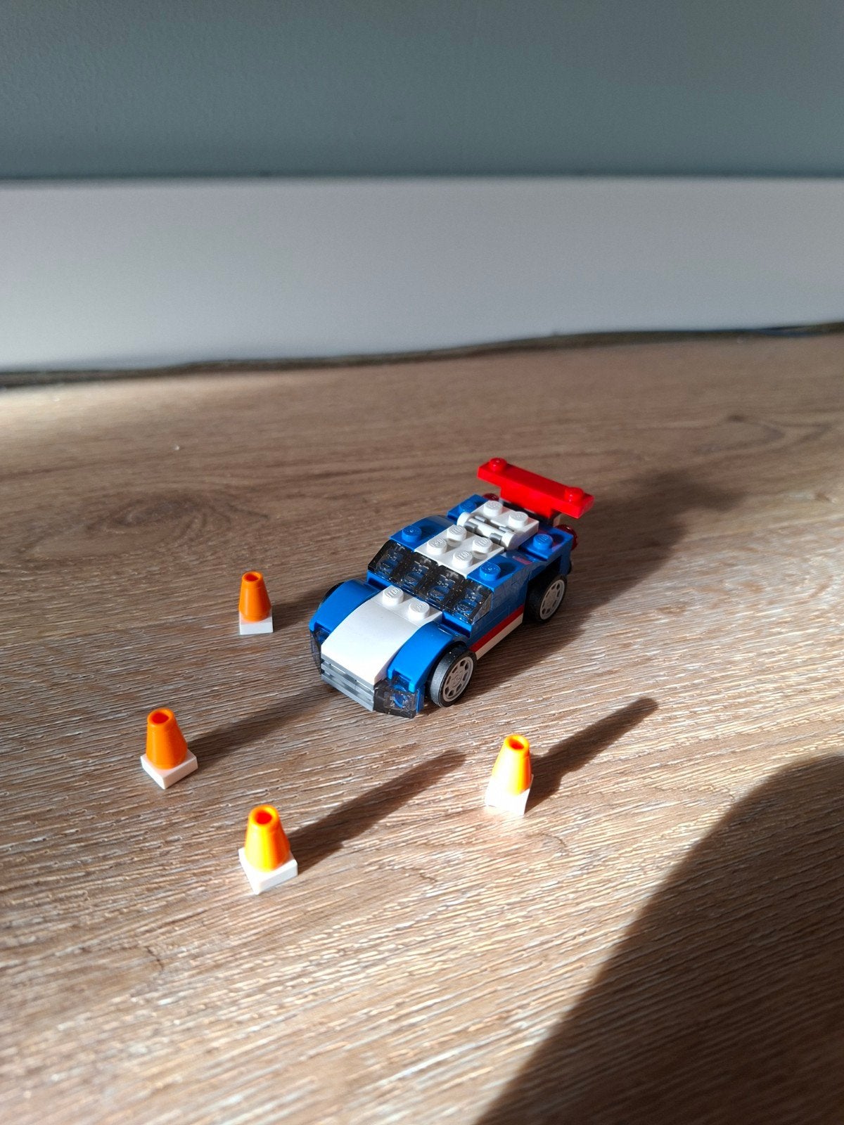 Lego Creator 31027 Blauwe Racer 3-in-1, Lego, Compleet, Ophalen of Verzenden, Zo goed als nieuw