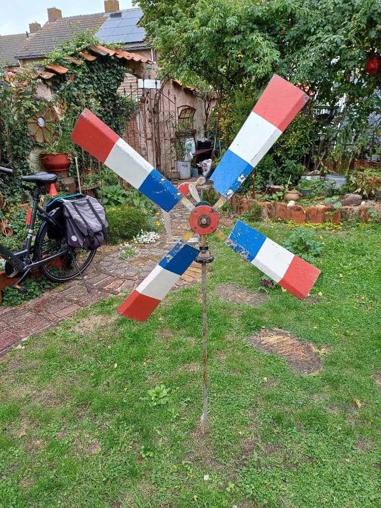 Grote Vintage Windmolen/windwijzer / windvaan, Ophalen, Gebruikt