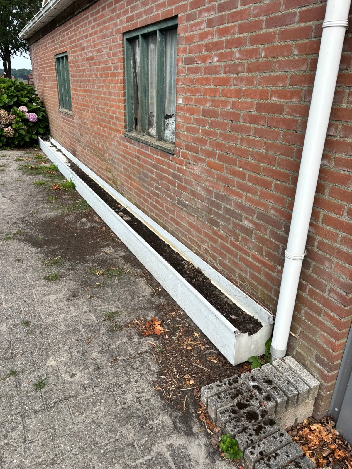 Kunststof bakgoot 9 mtr, Doe-het-zelf en Verbouw, Overige Doe-het-zelf en Verbouw, Ophalen of Verzenden, Zo goed als nieuw