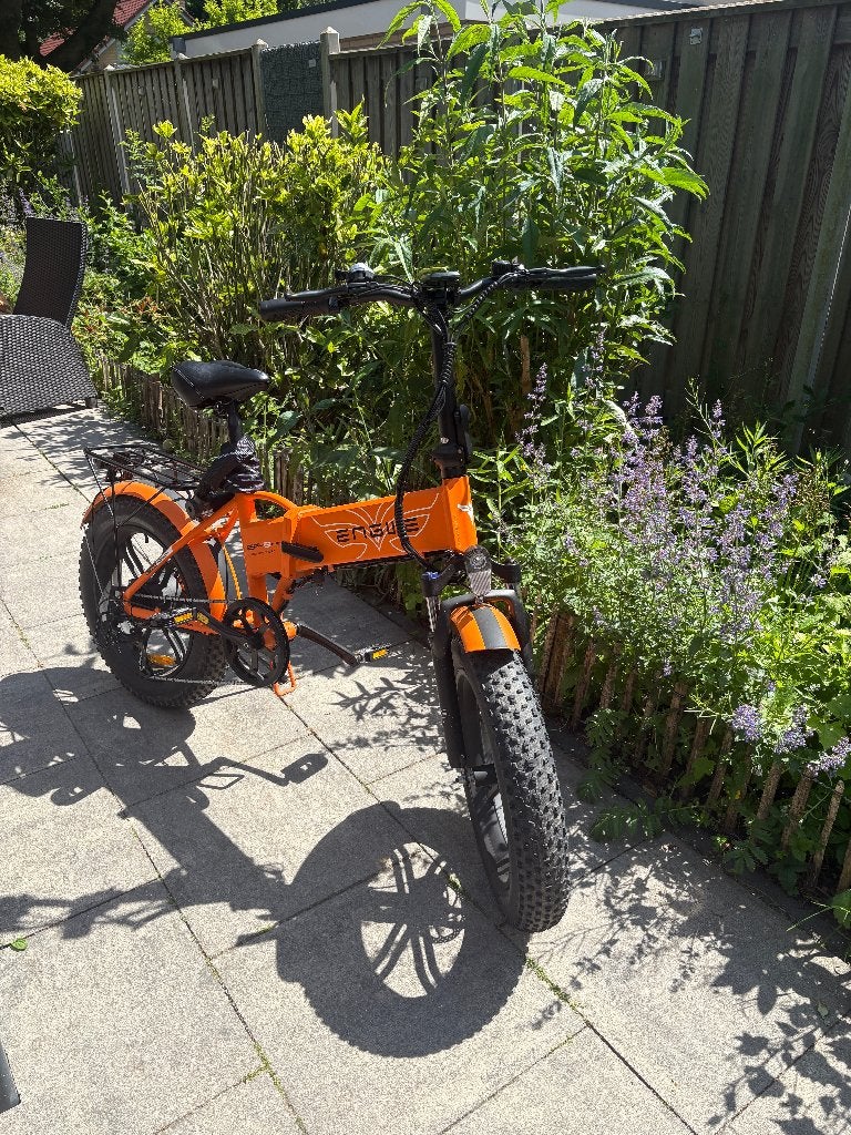 Engwe elektrische fatbike (vouw)fiets, Fietsen en Brommers, Zo goed als nieuw, 59 cm of meer, 50 km per accu of meer, Ophalen