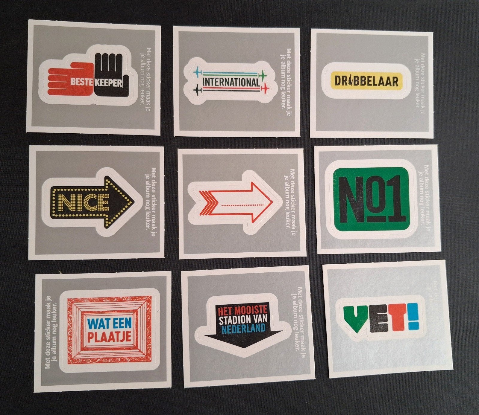 Voetbal stickers - Humor 2, Ophalen of Verzenden, Nieuw, Sport