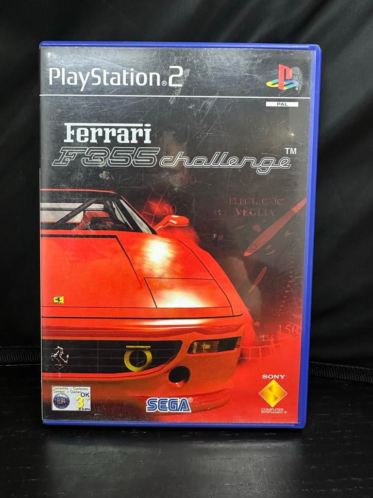 Ferrari F355 Challenge - PlayStation 2 Racegame, D, Gebruikt, G, 1 speler
