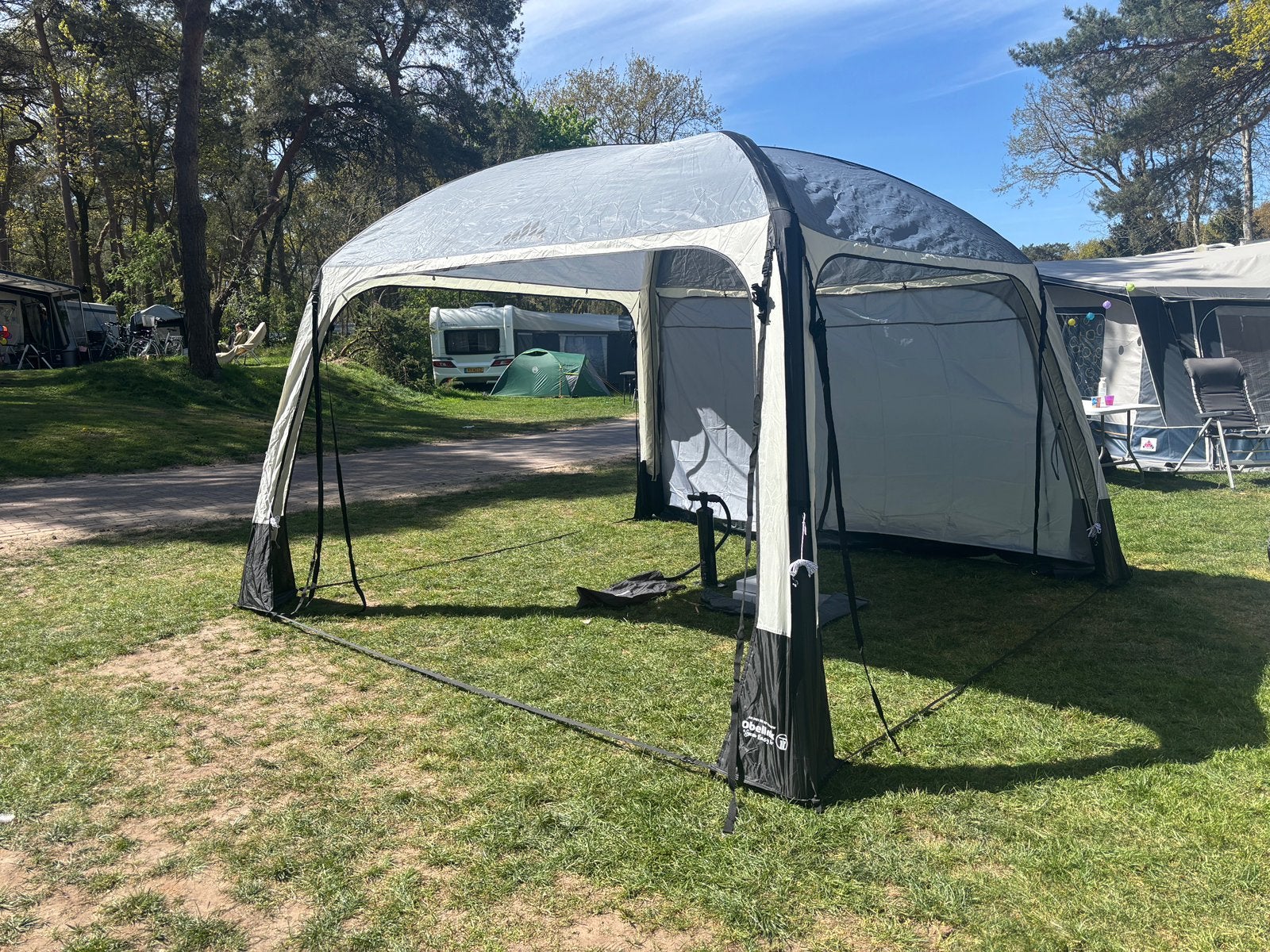 Opblaasbare partytent 365cm, Caravans en Kamperen, Ophalen, Nieuw
