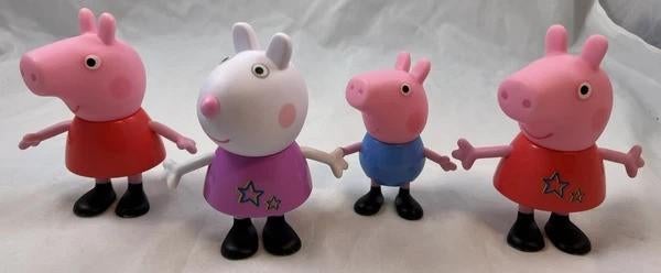 Hasbro Peppa Pig Figuren set Peppa Suzy George 4 stuks, Verzamelen, Poppetjes en Figuurtjes, Coolsingel 104, 3011 AG Rotterdam, Netherlands