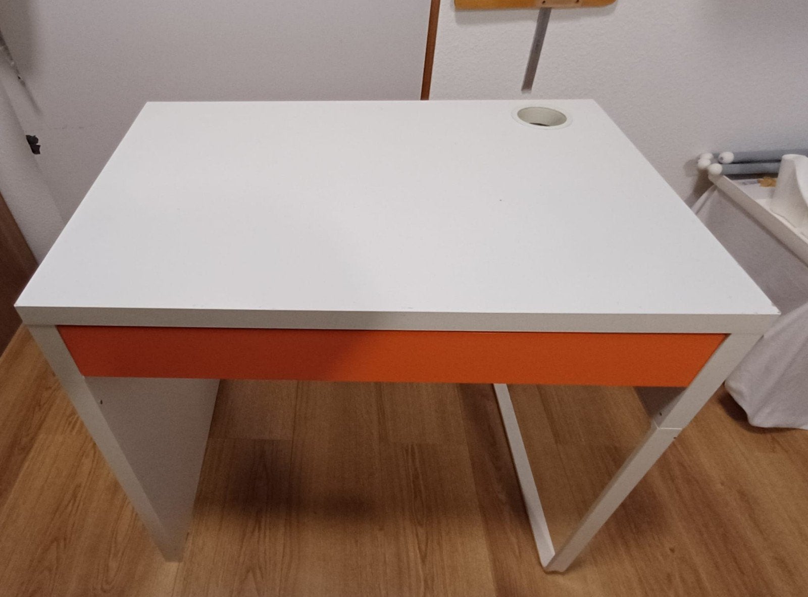 Ikea bureau Micke, Ophalen, Gebruikt, Scandinavisch, Schoolbureau