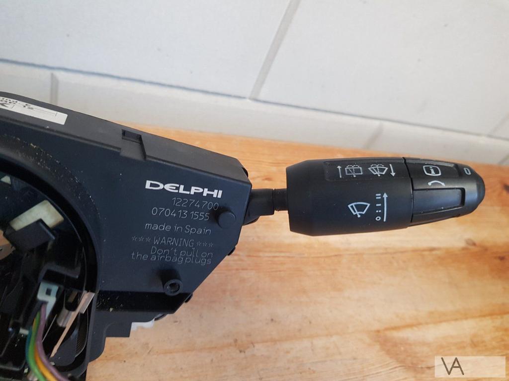 Opel Corsa D 2006 - 2014 kolomschakelaar 12274700 met cruise, Gebruikt, -, -, Opel