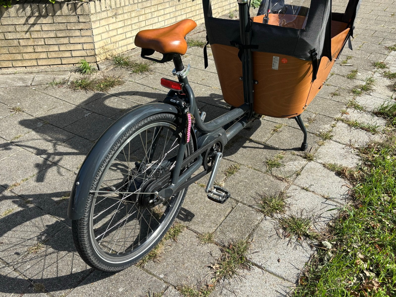 Babboe City Mountain Bakfiets - 2021, Gebruikt, Elektrisch, 2 kinderen, Schijfrem