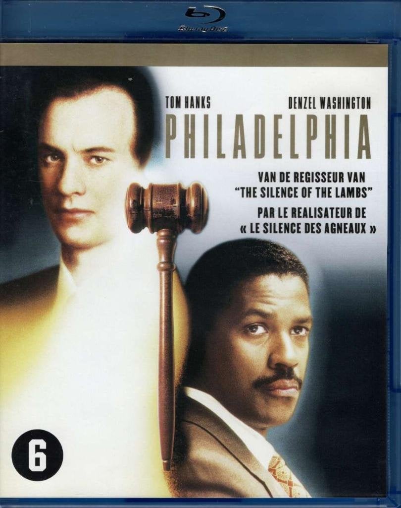 Philadelphia (1993) - IMDB 7.7 - Nederlandse uitgave, Cd's en Dvd's, Blu-ray, Sony Interactive Entertainment Benelux B.V., Engels