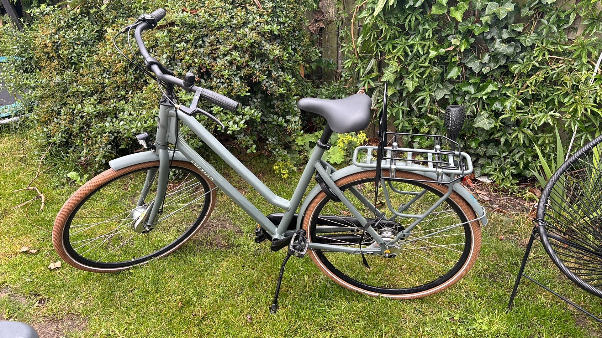 Damesfiets Cortina foss nd3 53 frame blauw/groen, Fietsen en Brommers, Versnellingen, Zo goed als nieuw, 50 tot 53 cm, Trommelrem