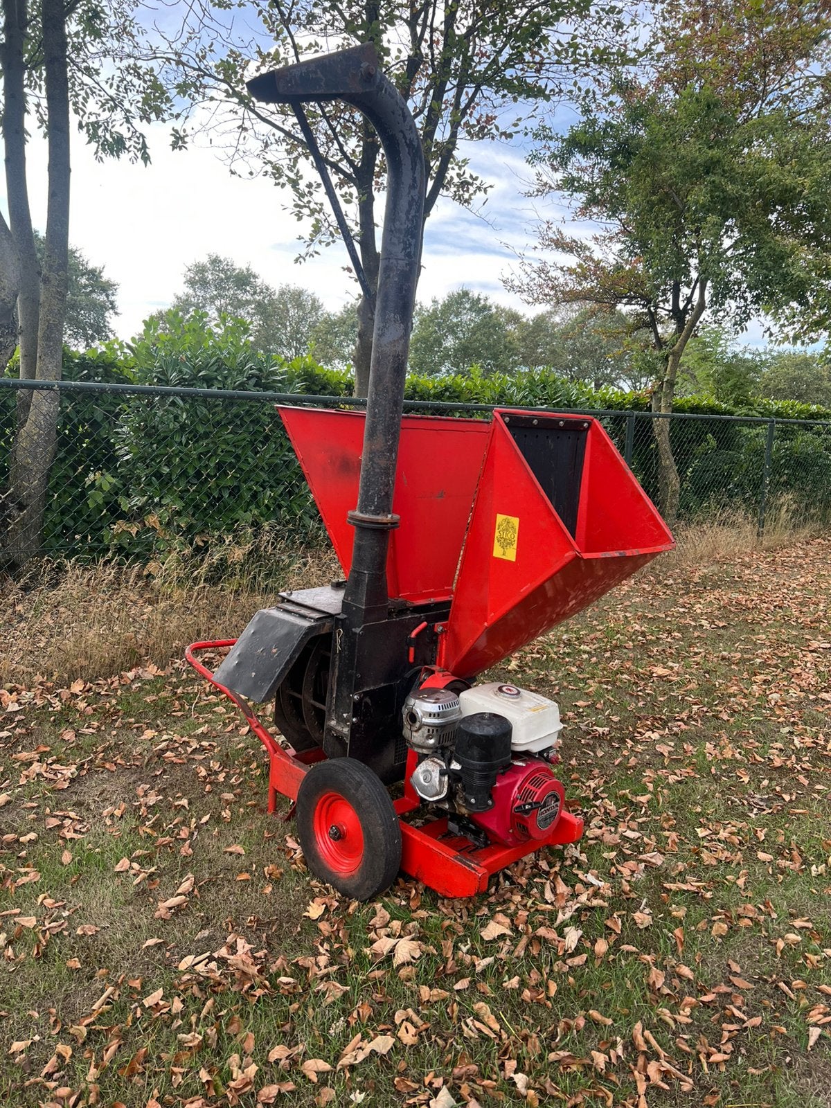 Nette goede STICO takken hakselaar versnipperaar 11pk Honda, Tuin en Terras, Ophalen, Benzine, Gebruikt, Stierman Soest