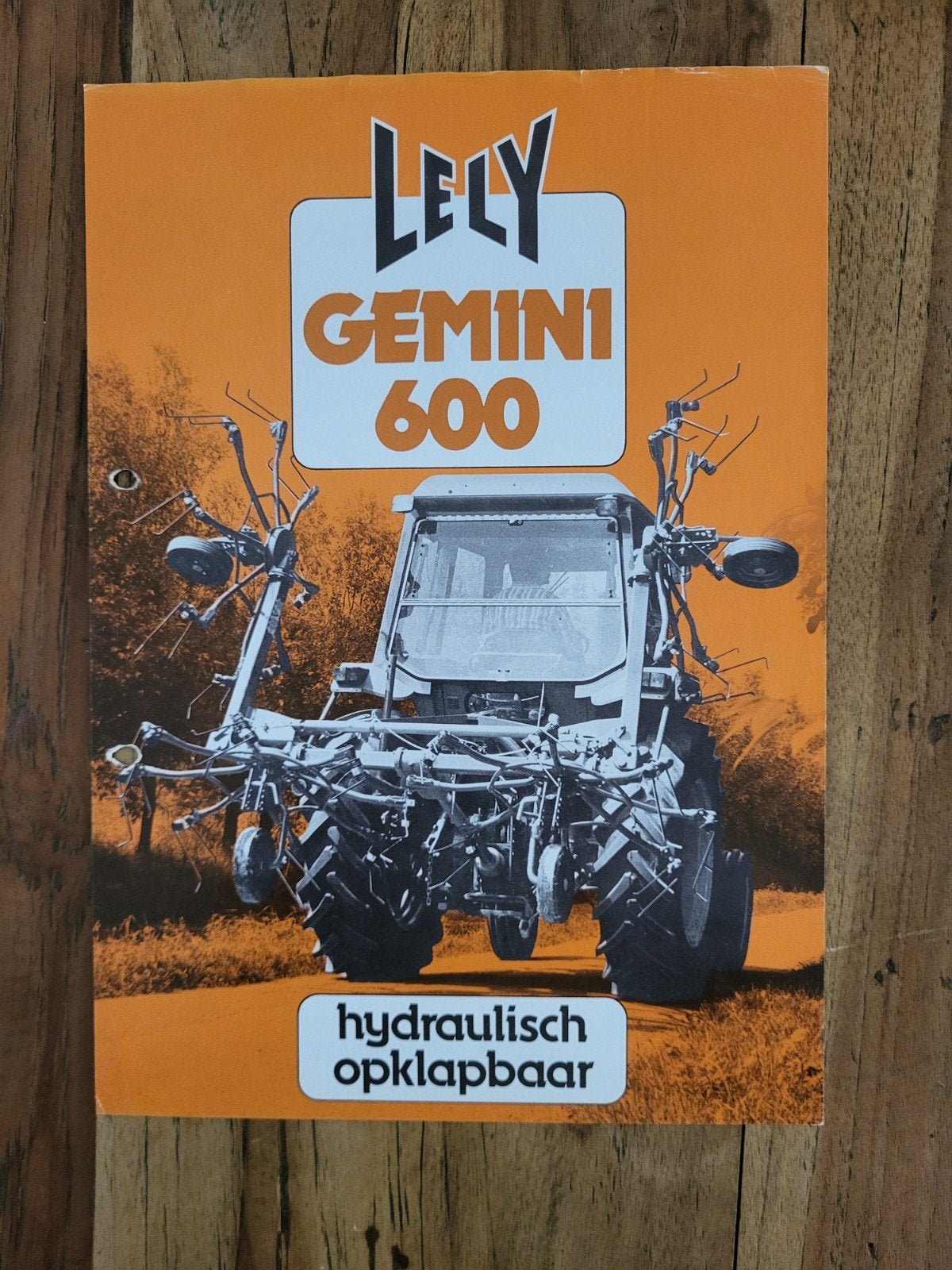 tractor folder Lely GEMINI 600, Boeken, Ophalen of Verzenden, Zo goed als nieuw