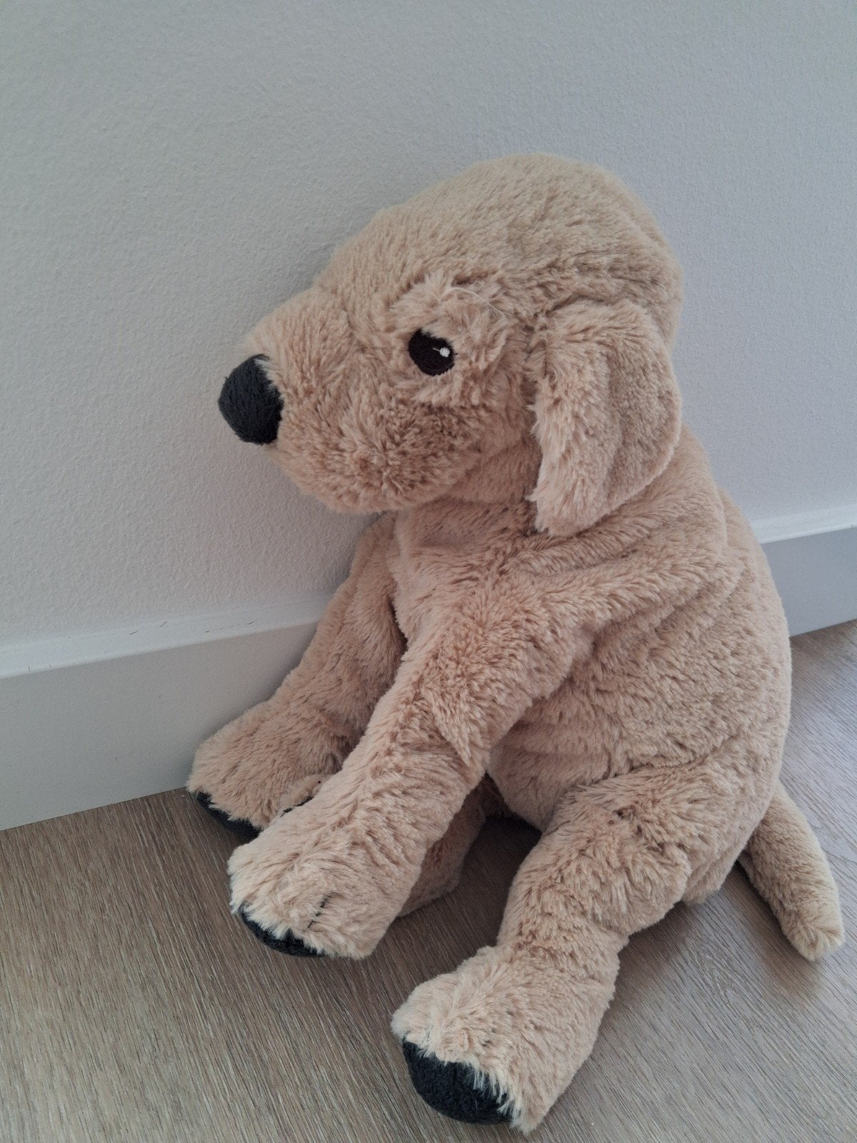 Knuffel Ikea hond Gosig Golden lichtbruin L1925, Ophalen of Verzenden, Zo goed als nieuw, Hond