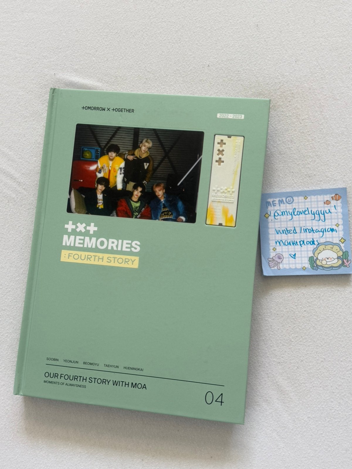 TXT Memories fourth story soobin polaroid weverse pob digi, Ophalen of Verzenden, Zo goed als nieuw, Cd of Plaat