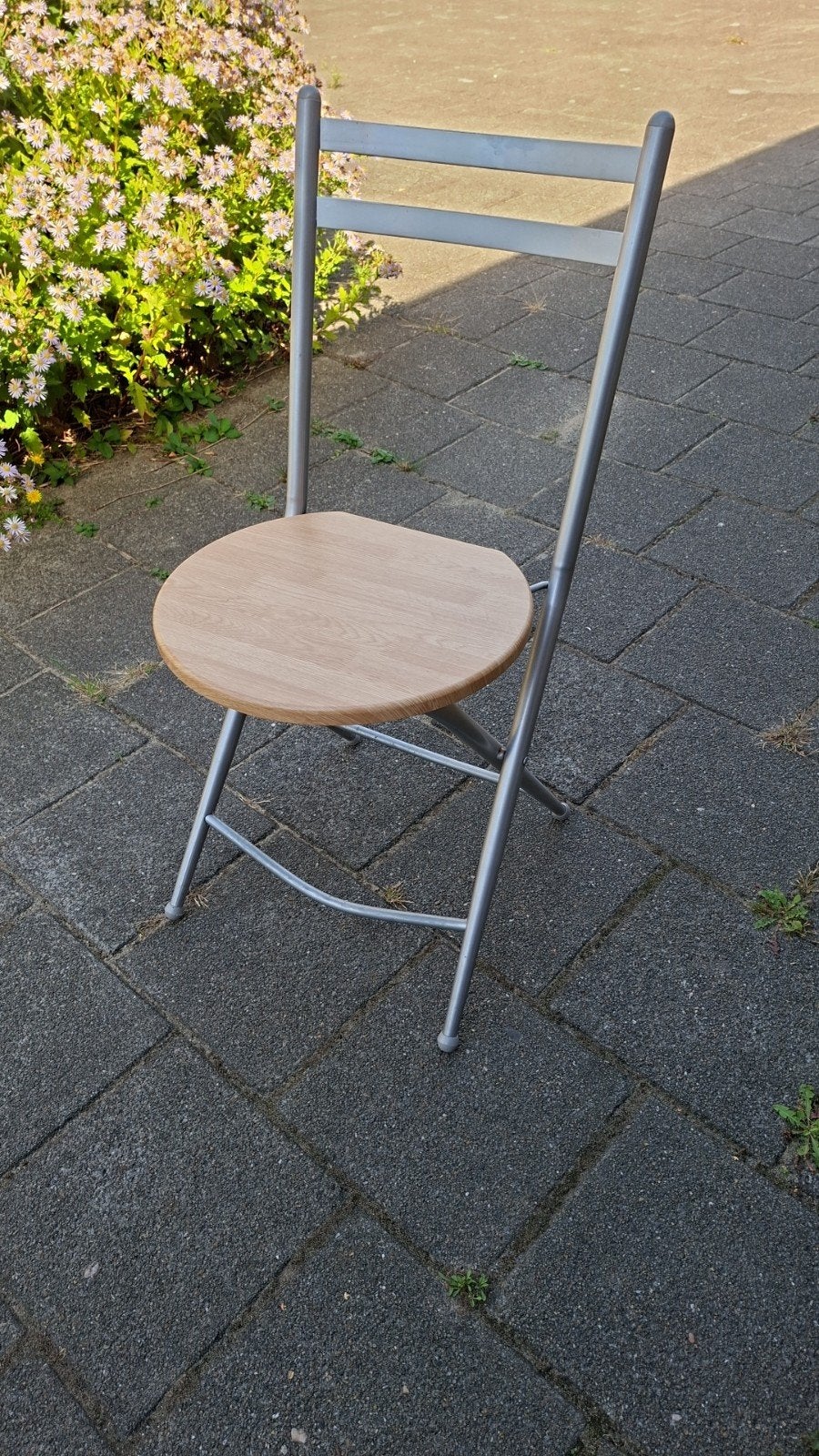 4 Klapstoelen Zo Goed Als Nieuw voor 25 euro, Ophalen, Hout, Zo goed als nieuw, Vier