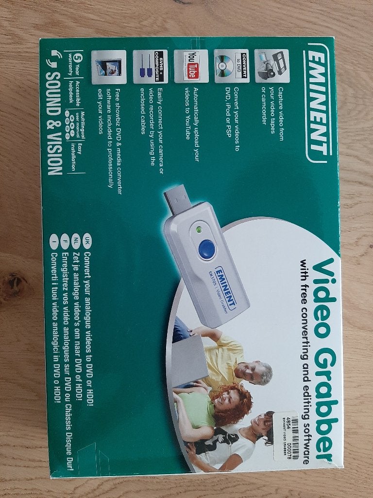 Video Grabber (analoog naar digitaal), Ophalen of Verzenden, Zo goed als nieuw