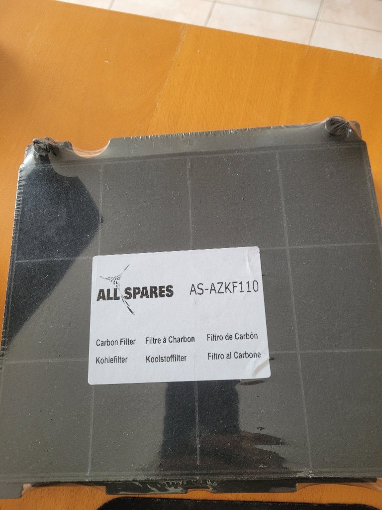 Koolstoffilter All Spaces, Ophalen of Verzenden, Nieuw, Afzuiger