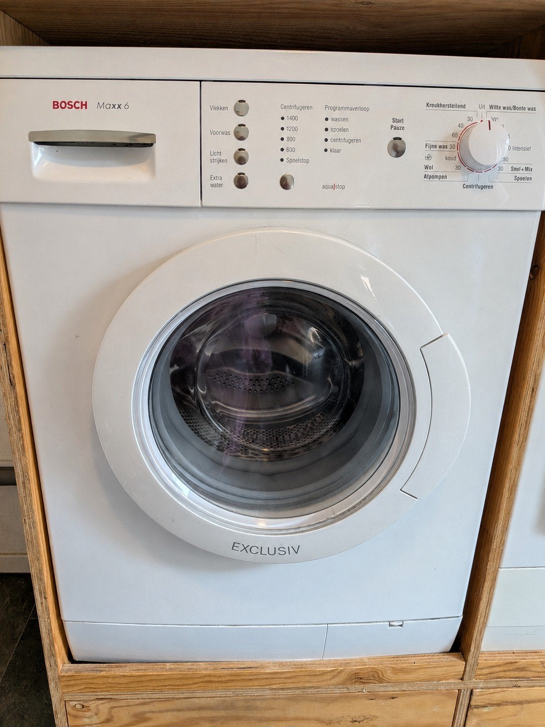 Bosch Maxx 6 Exclusiv wasmachine 1400 rpm – WAE28190NL/10, Witgoed en Apparatuur, Ophalen, Gebruikt, 85 tot 90 cm, 1200 tot 1600 toeren