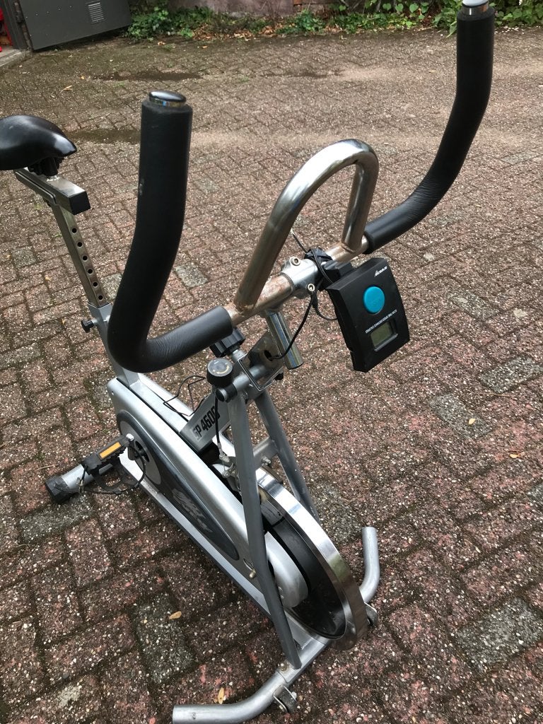 Home trainer, Sport en Fitness, Fitnessapparatuur, Ophalen, Gebruikt, Metaal, Benen