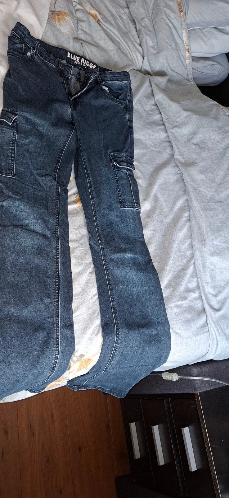 Leuke meiden spijkerbroek, Kinderen en Baby's, Kinderkleding | Maat 170, WE, Meisje, Zo goed als nieuw, Ophalen